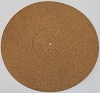 Cork Turntable Platter Mat with Label Recess