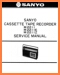 Sanyo M-2211 Portable Stereo Main Schematics - PDF & Tech Help* | English