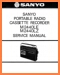 Sanyo M-2440 Portable Stereo Main Schematics - PDF & Tech Help* | English