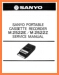 Sanyo M-2522 Portable Stereo Main Schematics - PDF & Tech Help* | English