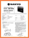 Sanyo M-741-E Portable Stereo Main Schematics - PDF & Tech Help* | English