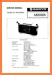 Sanyo M-9998-K Portable Stereo Main Technical Manual - PDF & Tech Help* | English