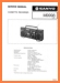 Sanyo M-9998 Portable Stereo Main Technical Manual - PDF & Tech Help* | English