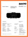 Sanyo MCDS-800-K Portable Stereo Main Technical Manual - PDF & Tech Help* | English