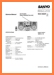Sanyo MCDS-920-F Portable Stereo Main Technical Manual - PDF & Tech Help* | English