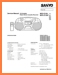Sanyo MCDZ-120-F Portable Stereo Main Technical Manual - PDF & Tech Help* | English