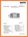 Sanyo MCHS-970-F Portable Stereo Main Technical Manual - PDF & Tech Help* | English