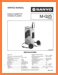Sanyo MG-25 Portable Stereo Main Technical Manual - PDF & Tech Help* | English