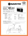 Sanyo MR-410 Portable Stereo Main Schematics - PDF & Tech Help* | English