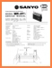 Sanyo MR-411 Portable Stereo Main Schematics - PDF & Tech Help* | English