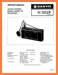 Sanyo MS-200-F Portable Stereo Main Technical Manual - PDF & Tech Help* | English