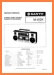 Sanyo MW-2-K Portable Stereo Main Technical Manual - PDF & Tech Help* | English