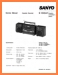 Sanyo MW-235-LET Portable Stereo Main Schematics - PDF & Tech Help* | English