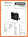 Sanyo RP-8700 Portable Stereo Main Technical Manual - PDF & Tech Help* | English