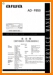 Aiwa ADF-850 Tape Player Main Technical Manual - PDF & Tech Help* | English