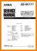 Aiwa ADWX-777 Tape Player Main Technical Manual - PDF & Tech Help* | English