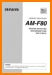 Aiwa AMF-80 MiniDisc Main User Book - PDF & Tech Help* | English