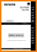 Aiwa CSP-55-W Portable Stereo Addendum - C Technical Manual - PDF & Tech Help* | English