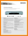 Denon DVD-556-T DVD Player Main Brochure - PDF & Tech Help* | English