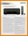 Denon DVD-5910-CI DVD Player Main Brochure - PDF & Tech Help* | English