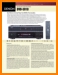 Denon DVD-5910 DVD Player Main Brochure - PDF & Tech Help* | English