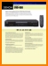 Denon DVD-800 DVD Player Main Brochure - PDF & Tech Help* | English