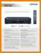 Denon DVM-1835 DVD Player Main Article - PDF & Tech Help* | English