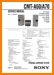 Sony CMTA-50 Mini Shelf System Main Technical Manual - PDF & Tech Help* | English