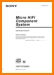 Sony CMTCP-33-MD Mini Shelf System Main User Book - PDF & Tech Help* | English
