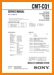 Sony CMTCQ-1 Mini Shelf System Main Technical Manual - PDF & Tech Help* | English