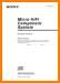 Sony CMTED-2-U Mini Shelf System Main User Book - PDF & Tech Help* | English