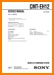 Sony CMTEH-12 Mini Shelf System Main Technical Manual - PDF & Tech Help* | English