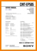 Sony CMTEP-505 Mini Shelf System Main Technical Manual - PDF & Tech Help* | English