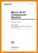 Sony CMTEP-707 Mini Shelf System Main User Book - PDF & Tech Help* | English
