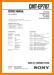 Sony CMTEP-707 Mini Shelf System Main Technical Manual - PDF & Tech Help* | English