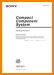 Sony CMTEX-1 Mini Shelf System Main User Book - PDF & Tech Help* | English