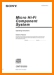 Sony CMTEX-200 Mini Shelf System Main User Book - PDF & Tech Help* | English