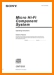 Sony CMTEX-5 Mini Shelf System Main User Book - PDF & Tech Help* | English