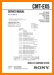 Sony CMTEX-5 Mini Shelf System Main Technical Manual - PDF & Tech Help* | English