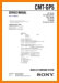 Sony CMTGP-5 Mini Shelf System Main Technical Manual - PDF & Tech Help* | English