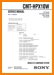 Sony CMTHPX-10-W Mini Shelf System Main Technical Manual - PDF & Tech Help* | English