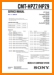 Sony CMTHPZ-9 Mini Shelf System Main Technical Manual - PDF & Tech Help* | English