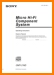 Sony CMTL-7-HD Mini Shelf System Main User Book - PDF & Tech Help* | English