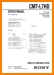Sony CMTL-7-HD Mini Shelf System Main Technical Manual - PDF & Tech Help* | English