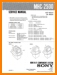 Sony MHC-2500 Mini Shelf System Main Technical Manual - PDF & Tech Help* | English
