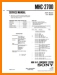 Sony MHC-2700 Mini Shelf System Main Technical Manual - PDF & Tech Help* | English