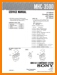 Sony MHC-3500 Mini Shelf System Main Technical Manual - PDF & Tech Help* | English