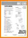 Sony MHC-5500 Mini Shelf System Main Technical Manual - PDF & Tech Help* | English