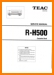 Teac RH-500 Tape Player Main Technical Manual - PDF & Tech Help* | English