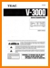 Teac V-3000 Tape Player Main User Book - PDF & Tech Help* | English